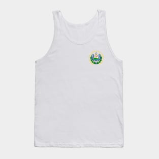 El Salvador flag Symbol Salvadoreno Tank Top